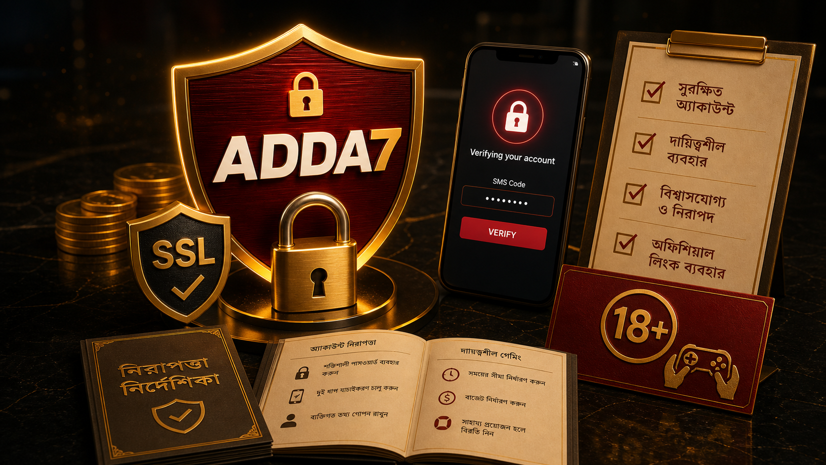 ADDA7 নিরাপত্তা ও দায়িত্বশীল ব্যবহার